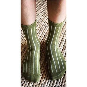 NUI Organics Nature Socks Grass Green Adult Small